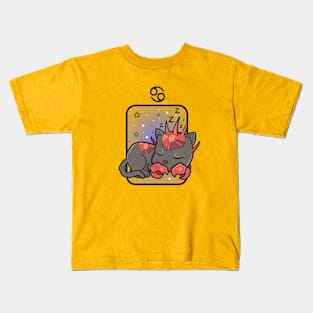 Cancer Zodiac Sign Kids T-Shirt